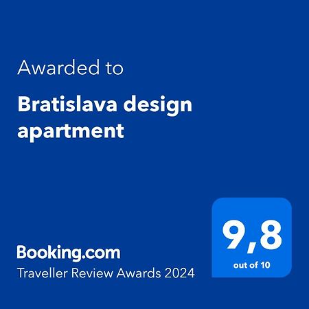 Bratislava Design Apartment 外观 照片